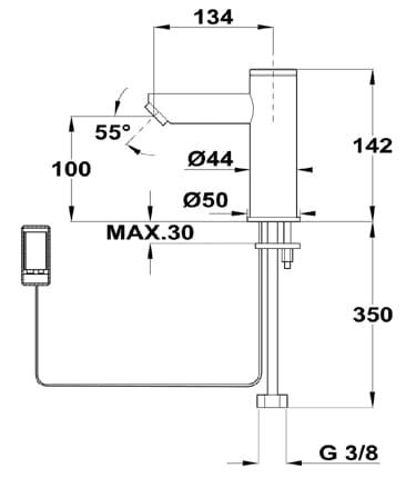 smesitel elektronnyi Teka Tektronic 75.301.04.00 shema